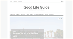 Desktop Screenshot of goodlifeguide.net